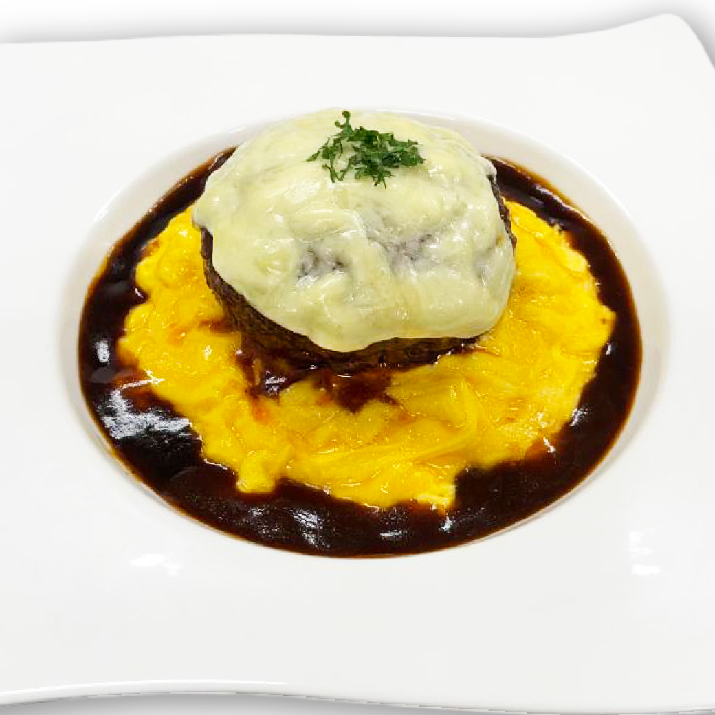 デミハンバーグオムライス