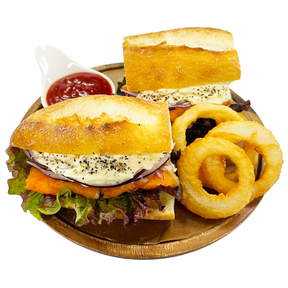 サーモンサンド 980円